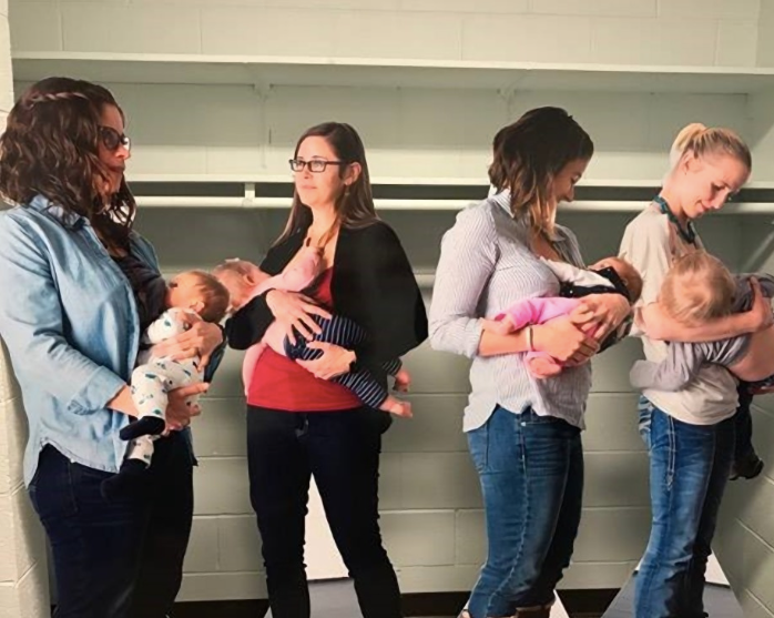 Montana woman has initiated a breastfeeding campaign featuring life-sized cardboard cutouts. Montana woman has initiated a breastfeeding campaign featuring life-sized cardboard cutouts.